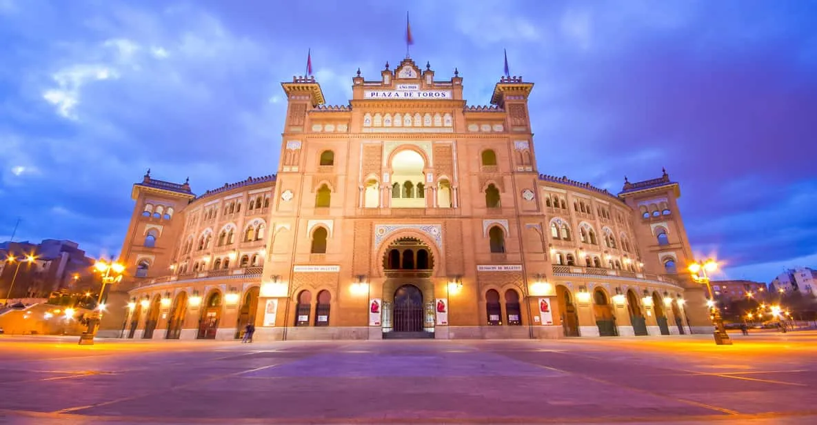 The Moorish-tiled arena of Las Ventas and its bullfighting museum in Madrid, Spain